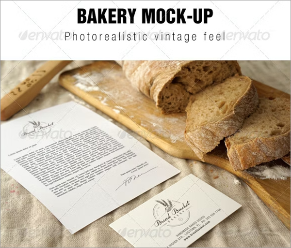 Bakery Branding Mockup Template