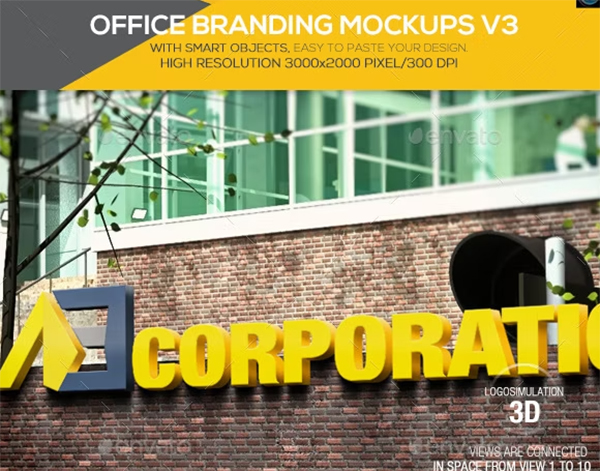 Office Branding Mockup Templates