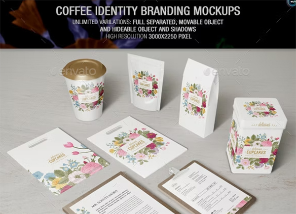 Coffee Identity Branding Mockups