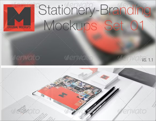 Stationery Branding Mockups