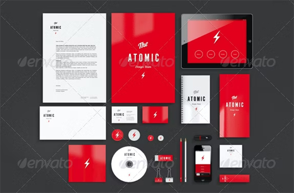 Brand Identity Stationary Mockup