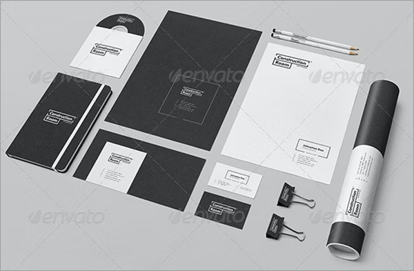 Branding Identity PSD Mock-up