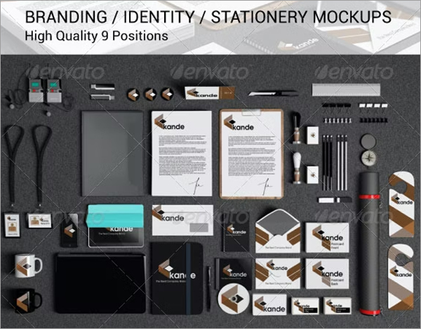 Branding & Identity Stationery Mockups