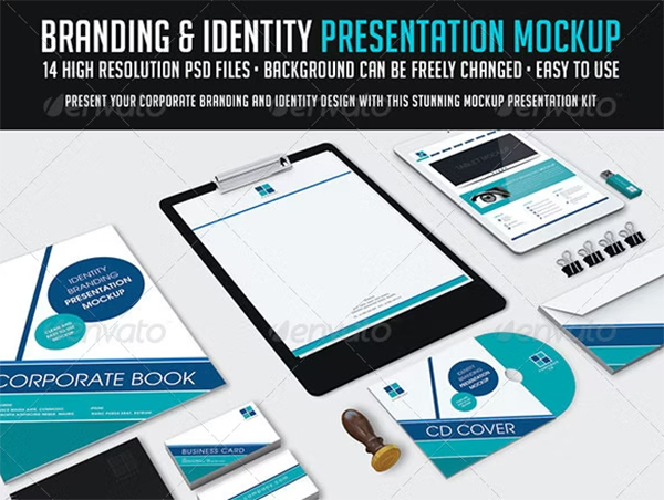 Branding And Identity Presentation Mockup