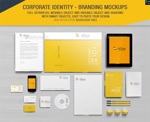 Corporate Identity and Branding Mockups