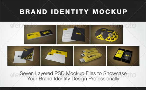 Company Brand Identity Mock-up