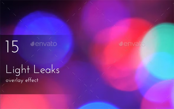 Creative Light Leaks Overlays