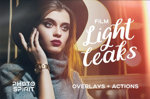 Film Light Leaks Overlays