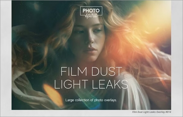 Film Dust Light Leaks Effect Overlays