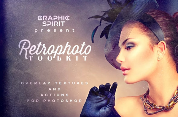 Retrophoto Toolkit Actions And Overlays