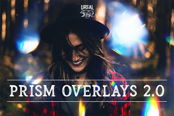 Prism Light Leak PSD Overlays