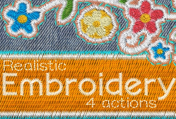 Embroidery and Sewing Photoshop
