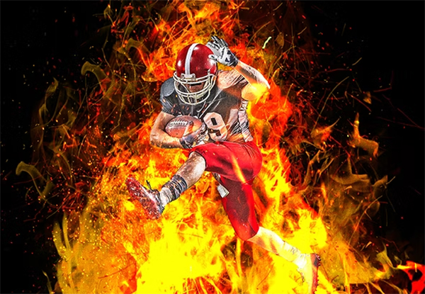 Fire Overlay Effect Photoshop Action