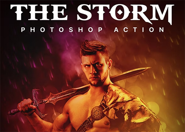 The Storm Photoshop Action