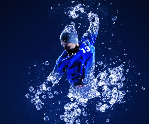 Ice Storm Photoshop Action