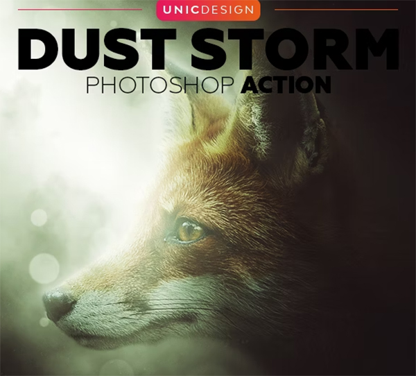 Dust Storm Photoshop Actions