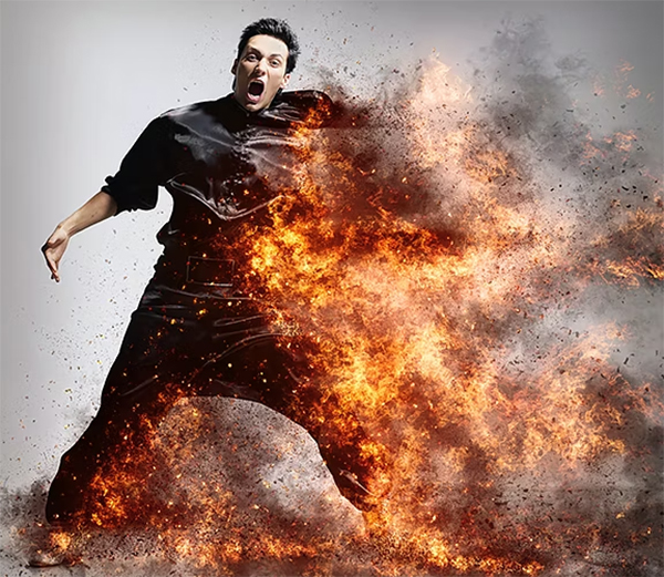 FireStorm Photoshop Action