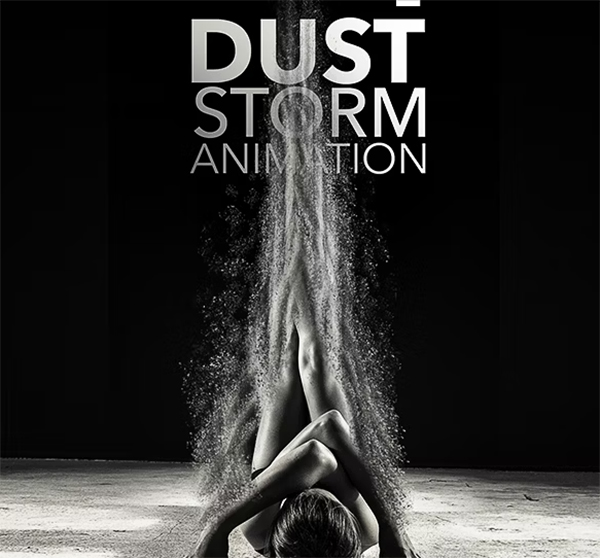 Dust Storm Animation Photoshop Actions