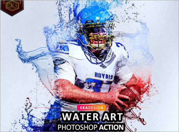 Water Art Photoshop Action