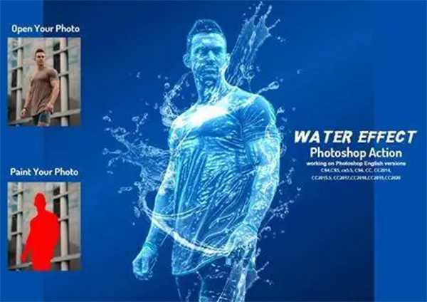 Free Water Photoshop Actions
