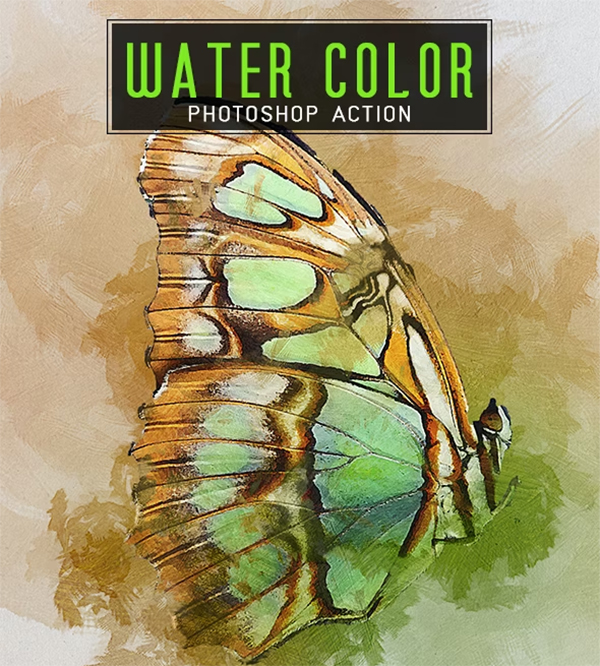 Water Color Photoshop Action