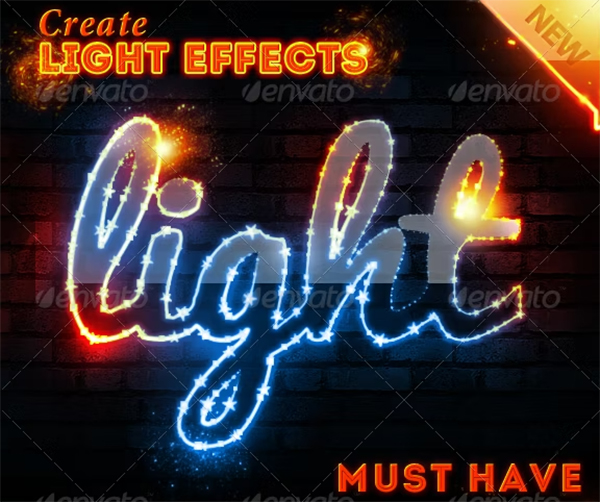 Magic Light Photoshop Action