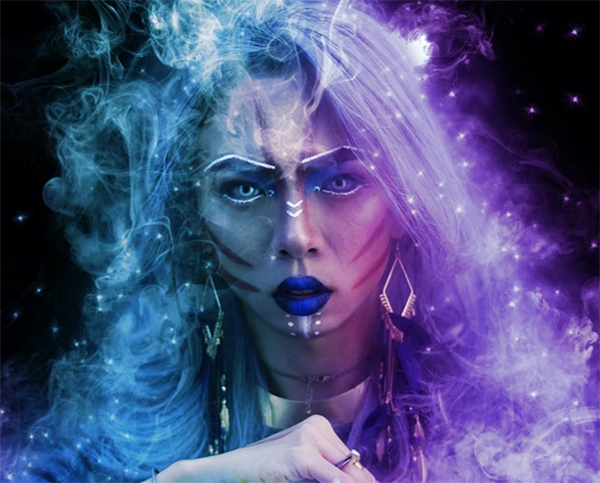 Magic Dust Photoshop Action Template