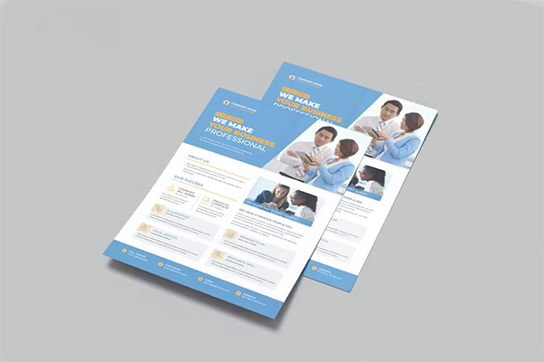 Business Solution Editable Flyer