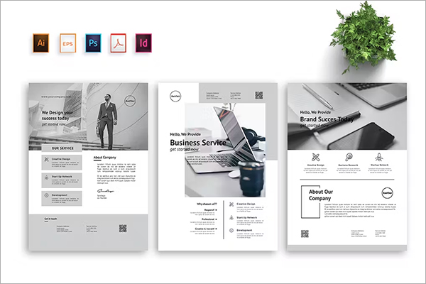 Business Solution Flyer Print Templates