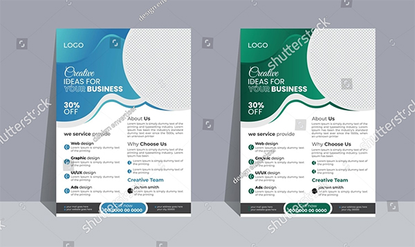 Creative Business Solution Flyer Design