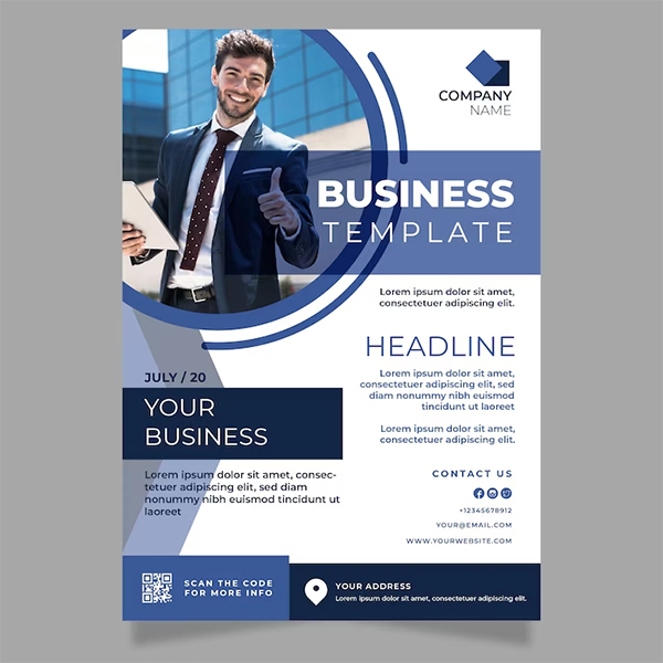 Free Business Solution Flyer Template