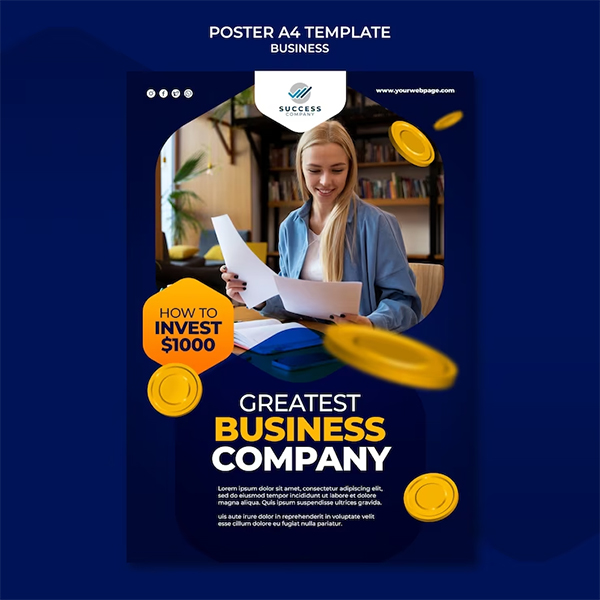 Income Tax Flyer Free PSD Template