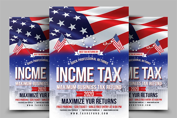 Business Tax Refund Flyer