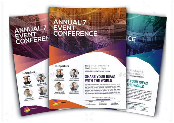 Event Summit Conference Flyer Template