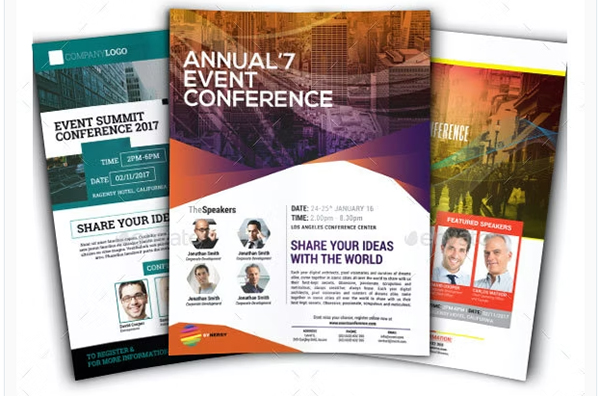 Event Summit Conference Flyer Bundle