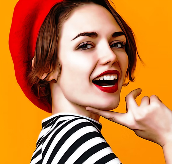 Soft Oil Painting Effect Template