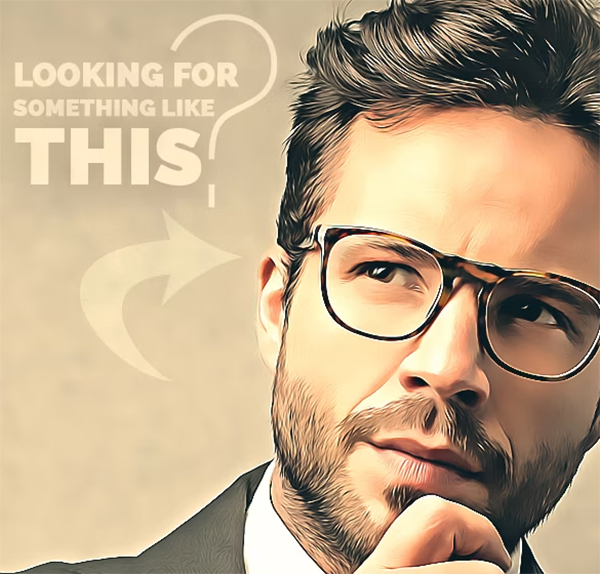 Real Oil Soft Cartoon Photoshop Action