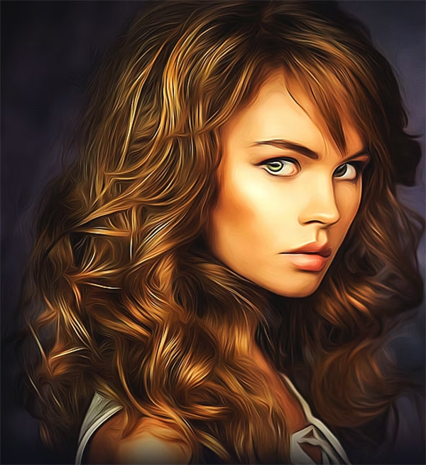 Sharpen Soft Cartoon Oil Paint