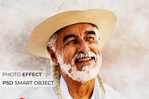 Free Oil Paint Photoshop Actions