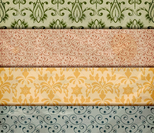 Vector Floral Border Patterns