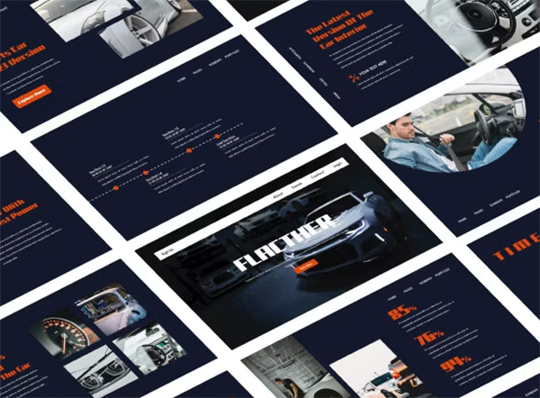 Flachter PowerPoint Template