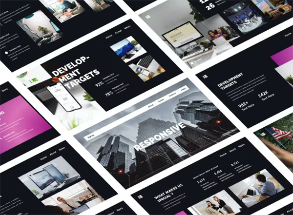 Responsive PowerPoint Template