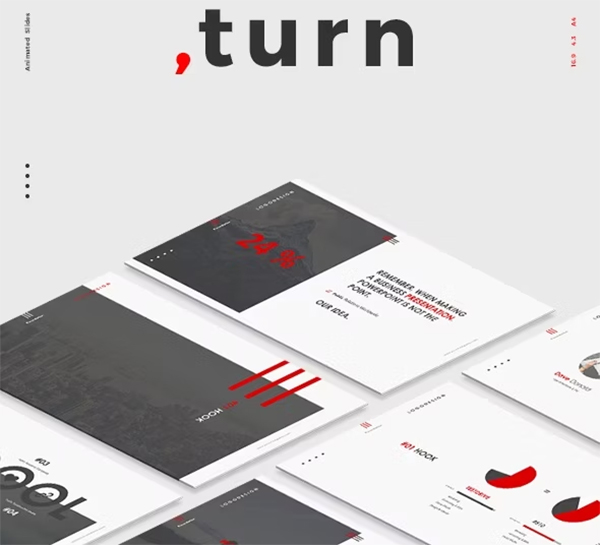 Powerpoint PPTX, PSD Template