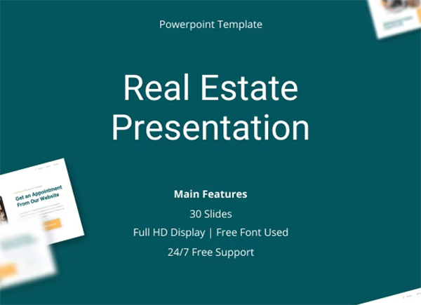 Real Estate Powerpoint Template