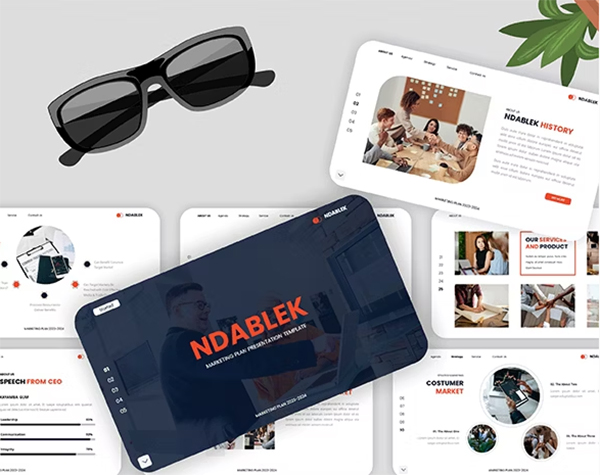 Ndablek PowerPoint Template