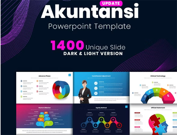 Akuntansi Powerpoint Template