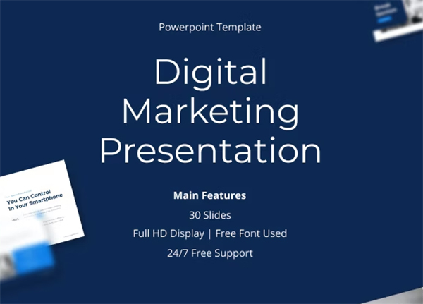 Digital Marketing Powerpoint Template