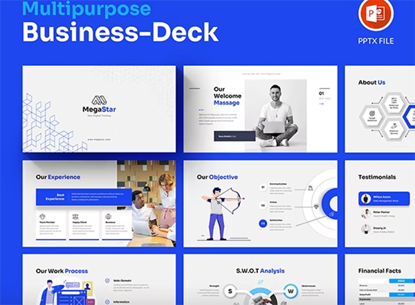 Deck PowerPoint Presentation Template