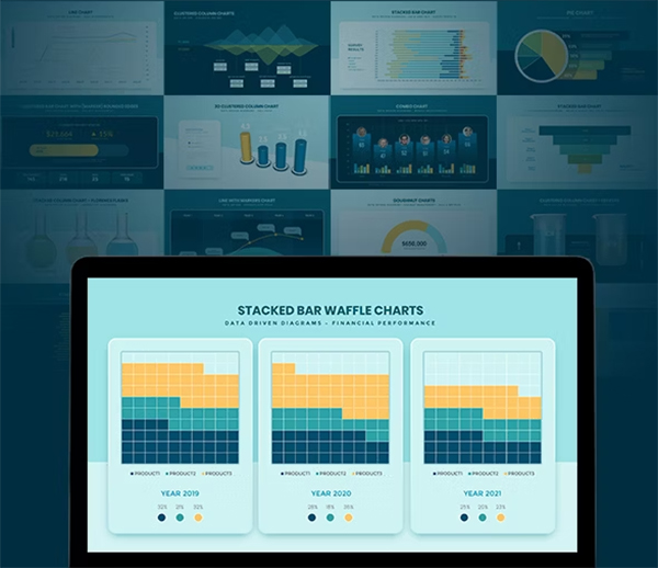 Data Charts PowerPoint Presentation Template
