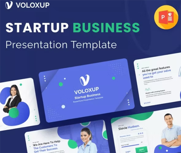 Voloxup Startup Plan PowerPoint Presentation Template
